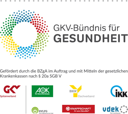 Logoe des GKV-Buendnis für Gesundheit