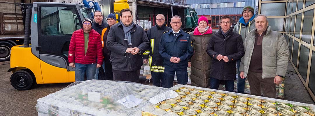 Drei Hilfsgütertransporte in einer Woche: Oberhausen leistet Winterhilfe für Saporishja