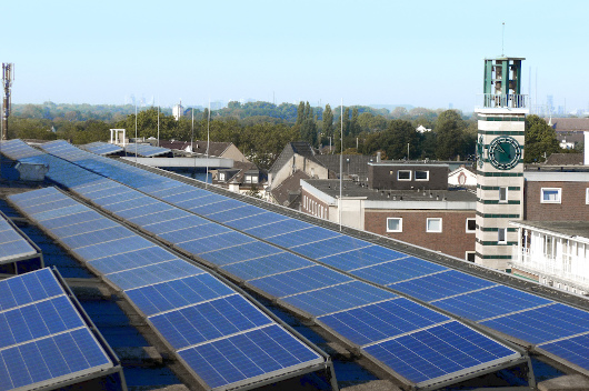 Photovoltaikanlage (Foto: Stadt Oberhausen)