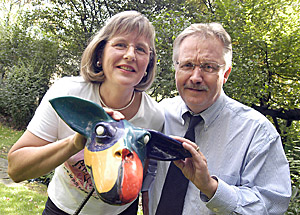 Foto von Klaus Wehling mit seiner Ehefrau