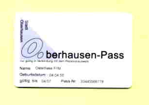 Bild Vorderseite Oberhausen-Pass