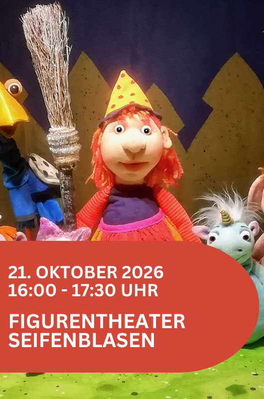 Grafik Figurentheater Seifenblasen