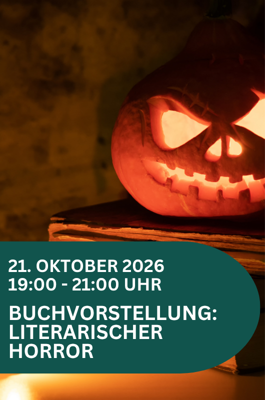 Grafik Buchvorstellung Literarischer Horro