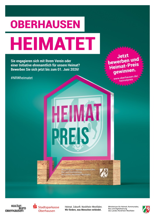 Plakat zum diesjährigen Heimatpreis