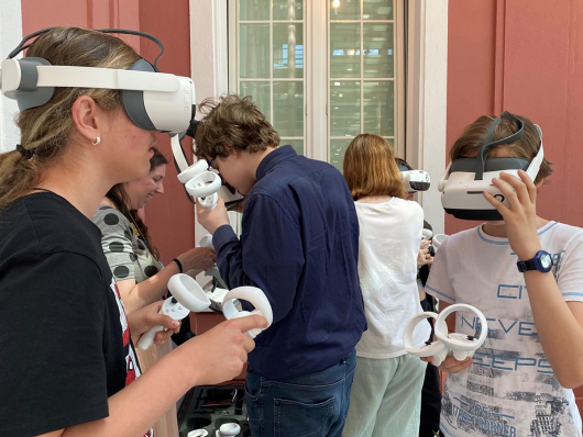 VR-Brillen in der LUDWIGGALERIE