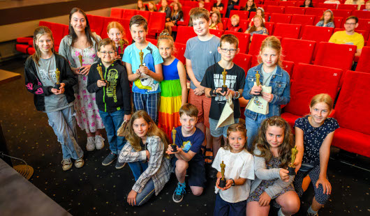 Mit einer großen Party in der Lichtburg, bei der auch die Oskars verliehen wurden, ging der diesjährige SommerLeseClub zu Ende. (Foto: Tom Thöne/Stadt Oberhausen)