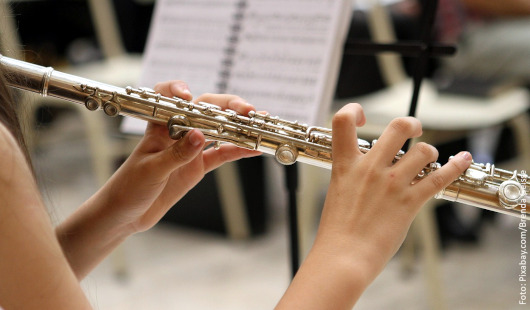 Querflötenspielerin (Foto: Pixabay.com/Brenda Geisse)