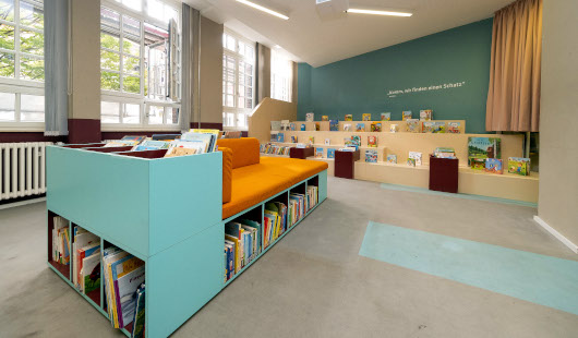 Raum in der Stadtbibliothek