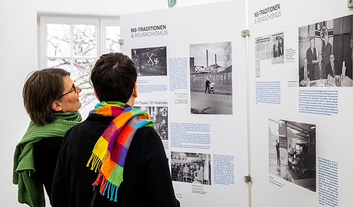 Die Ausstellung ist in sechs Kapitel unterteilt. Foto: Stadt Oberhausen / Tom Thöne