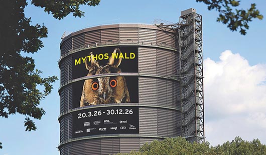Mythos Wald - Neue Ausstellung im Gasometer