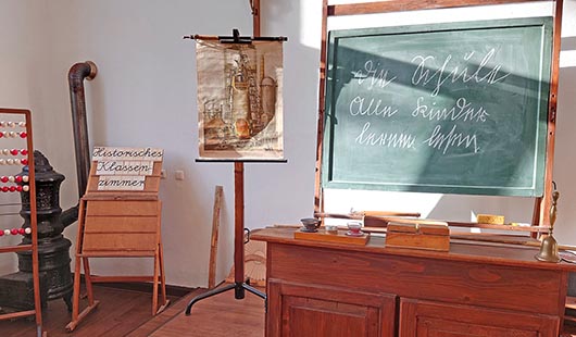 Das Historische Klassenzimmer (Quelle: Stadt Oberhausen/Stadtarchiv)