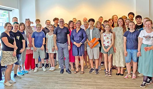 Abschluss für die Oberhausener Kulturscouts 2024/2025 (Foto: Stadt Oberhausen)