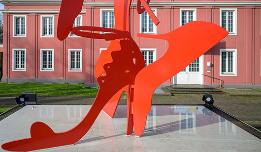 Auch das Schloss Oberhausen mit der LUDWIGGALERIE nimmt am Kulturmonitoring des Landes NRW teil. Foto: Stadt Oberhausen/Tom Thöne