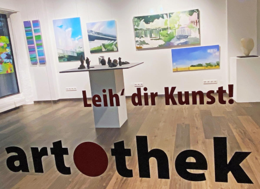 Die artothek im Europahaus (Quelle: LUDWIGGALERIE Schloss Oberhausen)