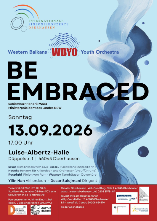 Plakat Internationale Sinfoniekonzerte 13.09.2026