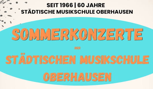 Plakat der Sommerkonzerte 2026