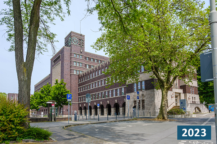 Rathaus im Jahr 2023