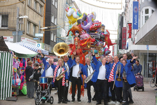 Marching Band auf dem Cityfest im letzten Jahr
