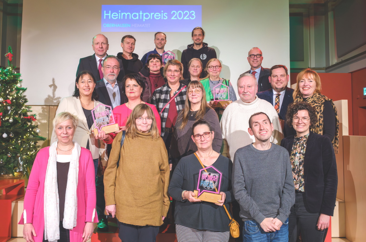 Heimatpreise würdigen Engagement für Oberhausen