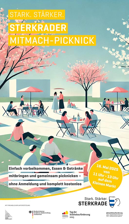 Plakat zum Mitmach-Picknick