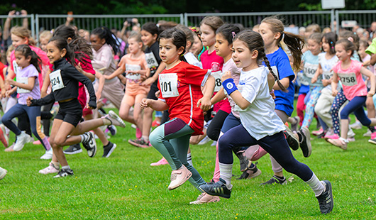 Schulwaldlauf. Foto: Stadt Oberhausen/Tom Thöne