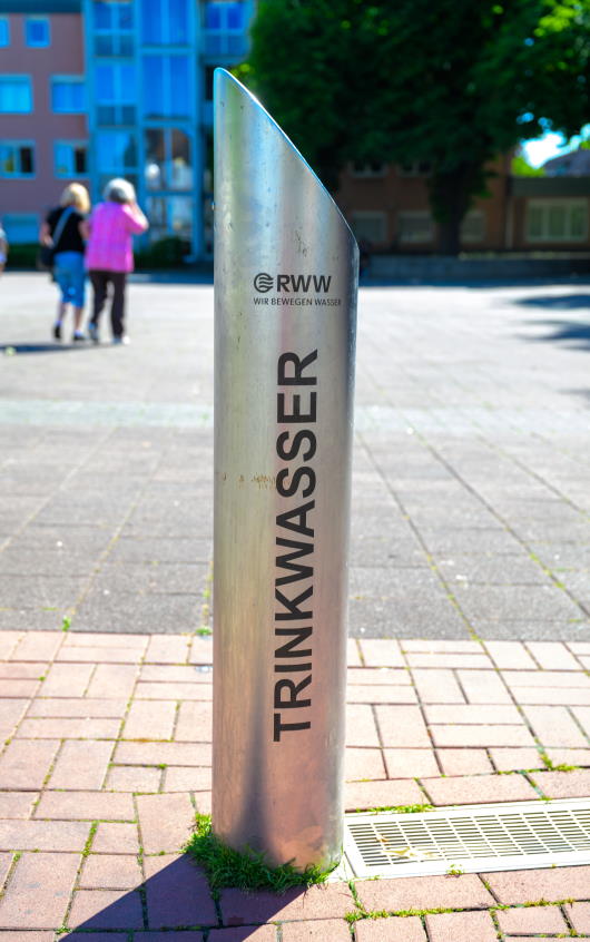 Trinkwasserspender in Oberhausen (Foto: Stadt Oberhausen/Tom Thöne)