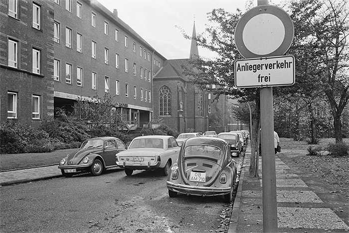 Eingangsbereich Marienhospital 1973