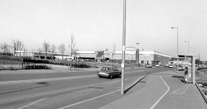 Außenansicht des BERO-Zentrums im Jahr 1978 (Foto: Stadtarchiv Oberhausen/Hingsmann