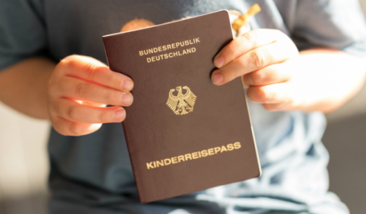Kinderreisepass (Quelle: BMI)