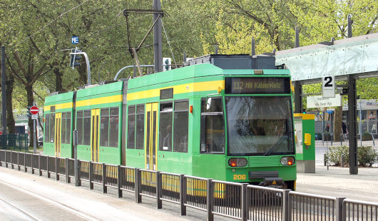 Symbolbild der Strßenbahnlinie 112 (Foto: STOAG)