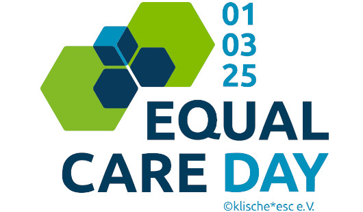 Logo des Equal Care Days (klische*esc e.V.)