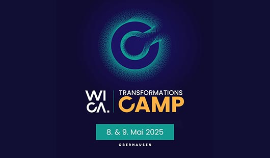 Grafik mit Informationen zum WICA Transformationscamp