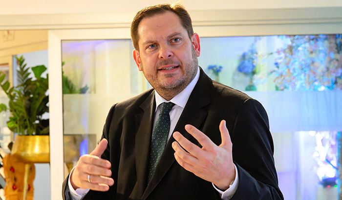 Oberbürgermeister Daniel Schranz