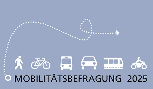 Key Visual zur Mobilitätsbefragung