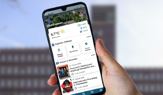 Ausschnitt Oberhausen App