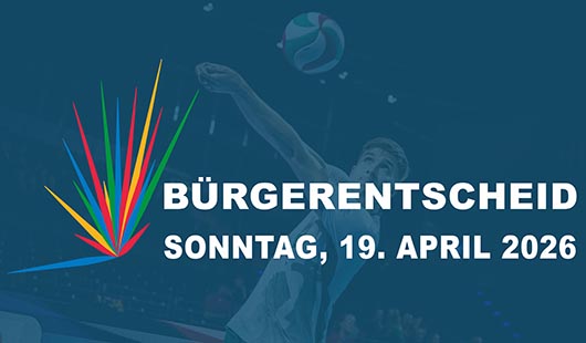 Grafik zum Bürgerentscheid am 19. April 2026