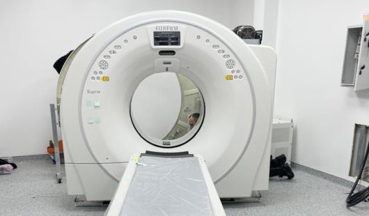 CT-Scanner (Quelle: Stadtverwaltung Saporischschja)