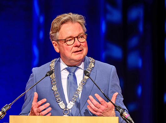 Thorsten Berg bei seiner Ansprache