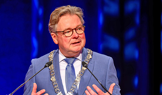 Thorsten Berg bei seiner Ansprache (Foto: Stadt Oberhausen/Tom Thöne)