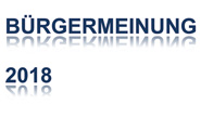 Bürgermeinung 2018