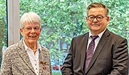 Frauke Heiermann erhält das Bundesverdienstkreuz