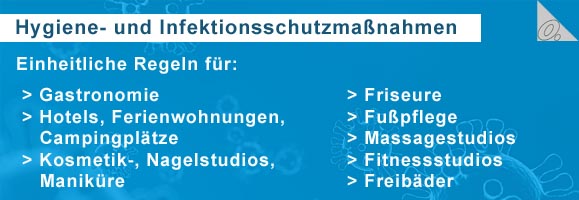 Hygienemaßnahmen zur CoronaSchVO