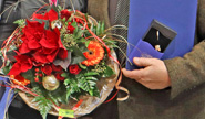 Bild zeigt einen Blumenstrauß