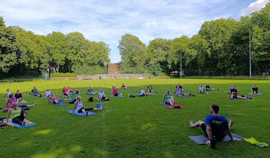 Fitness bei Sport im Park (Foto: Stadtsportbund Oberhausen)