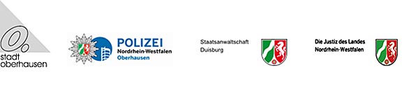 Logos der Partner des Hauses des Jugendrechts