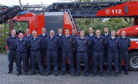 Gruppenbild des Vorbeugenden Brandschutzes