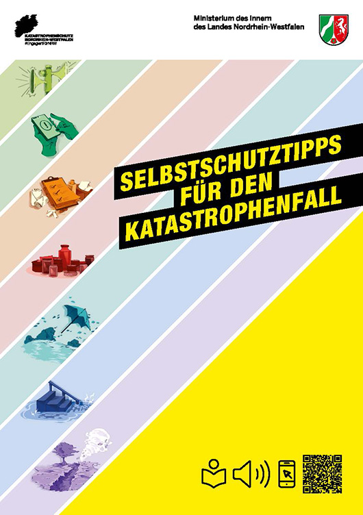 Flyer: Selbstschutztipps für den Katastrophenfall