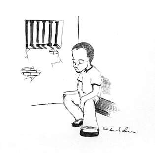 Bild Jugendlicher im Gefängnis