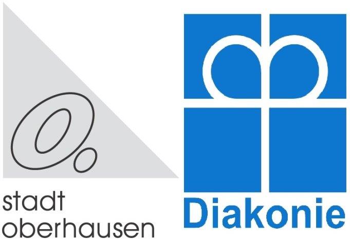 Logo Stadt Oberhausen und Diakonie