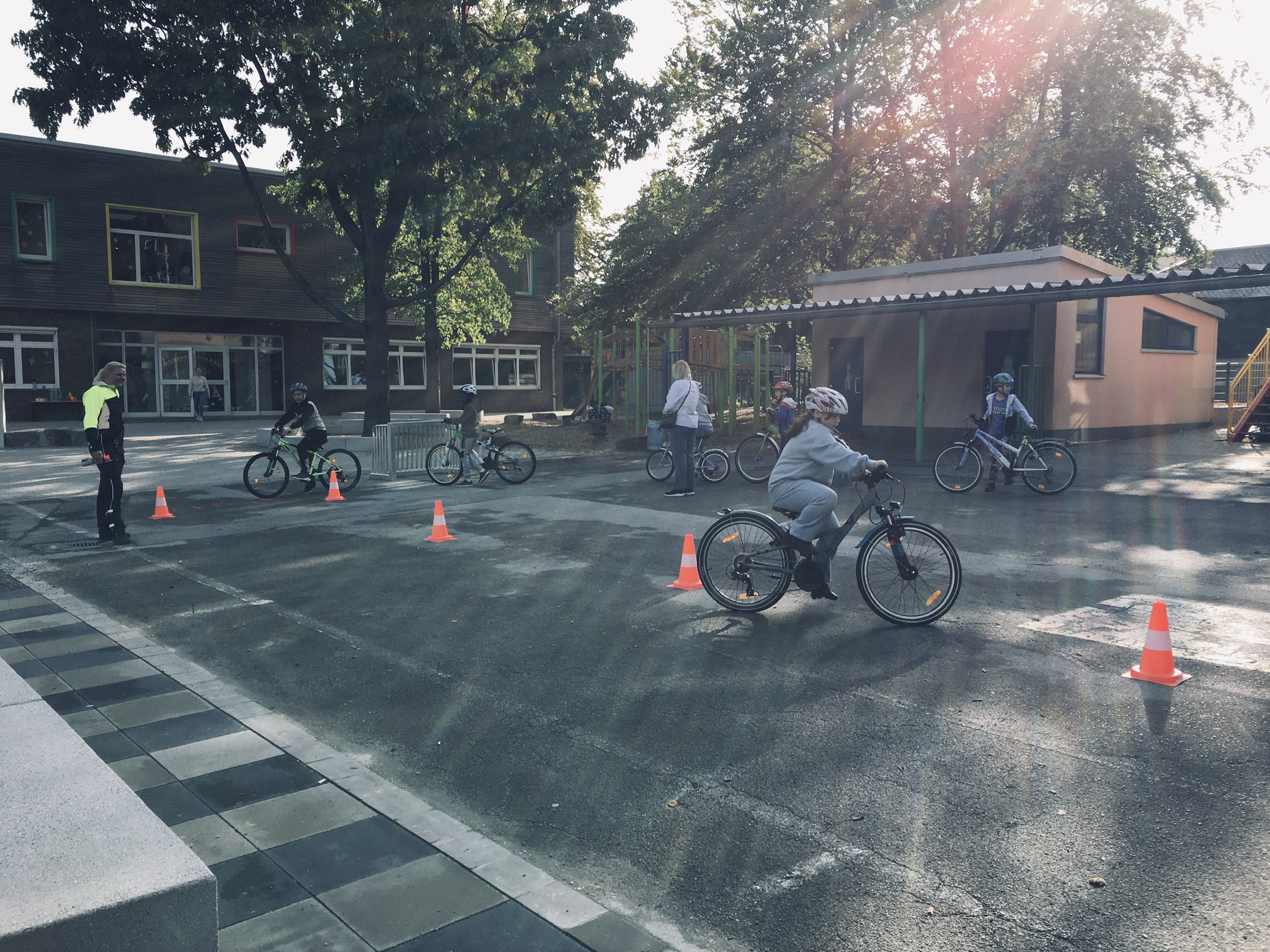 Bild 2 von der Slalomfahrt